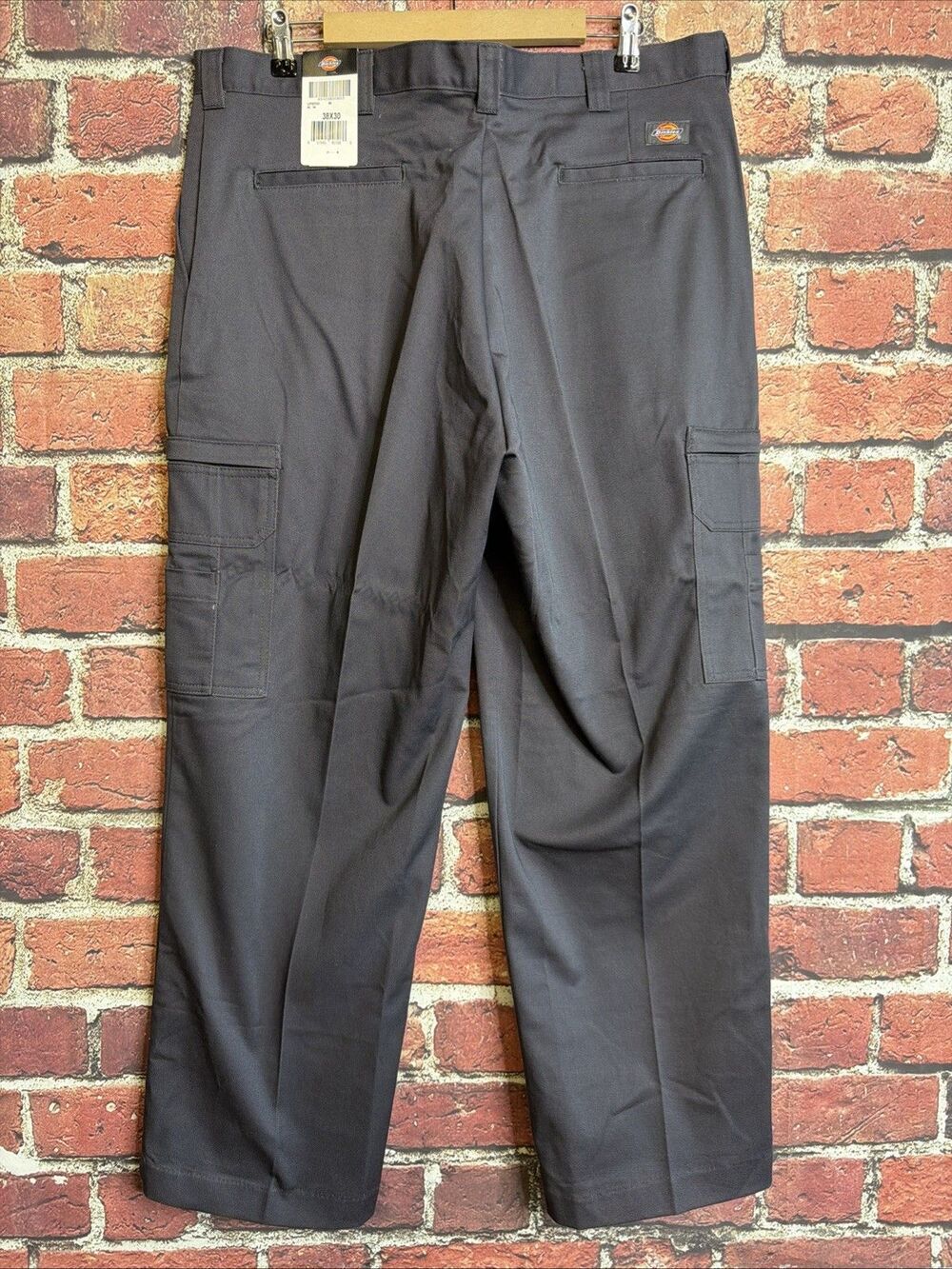 New NWT  DICKIES 38x30 Mens LP337 Industrial Cargo Pants Relaxed Gray